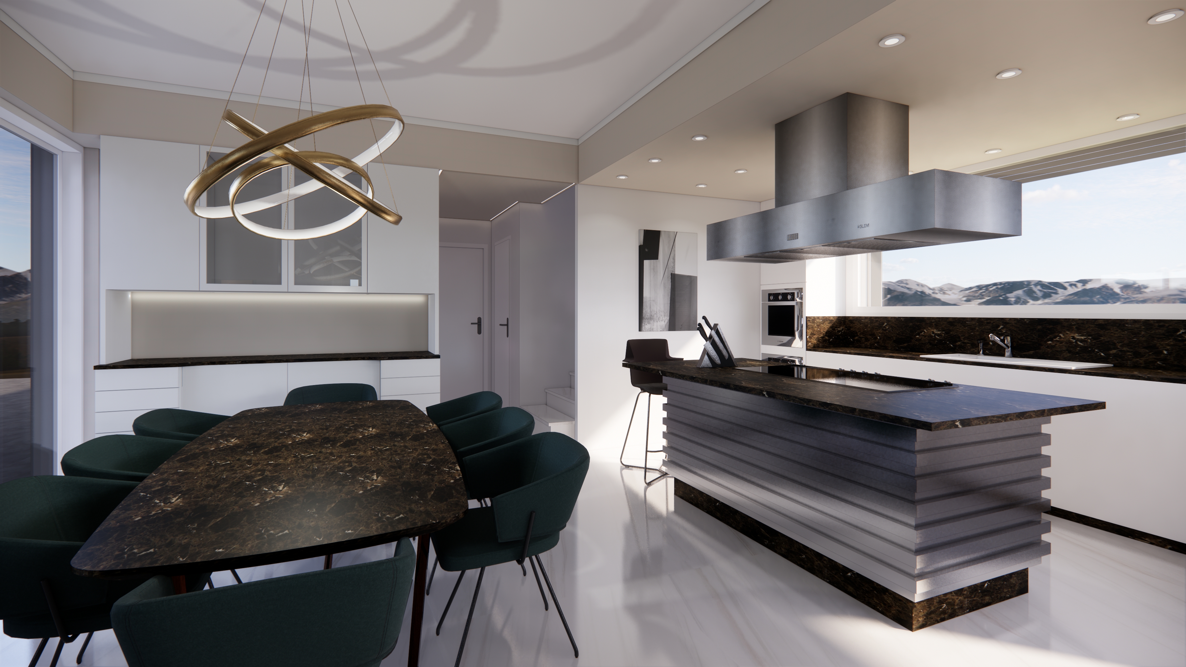 Casa privata — Rendering